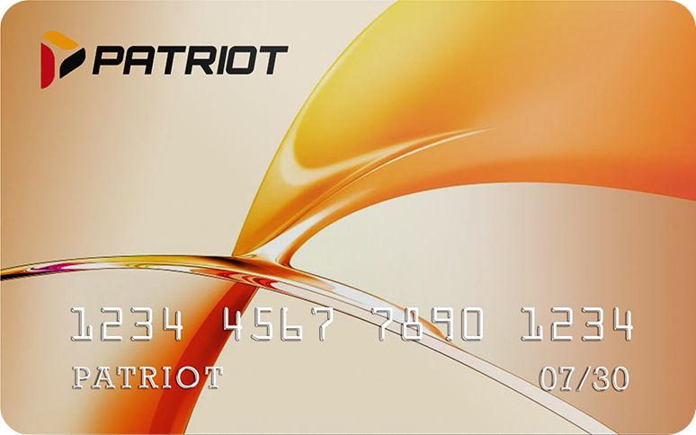 Patriot fuel card